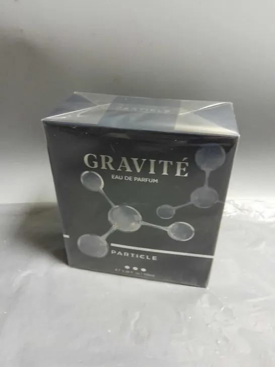 BOXED AND SEALED GRAVITE EAU DE PARFUM PARTICLE 100ML