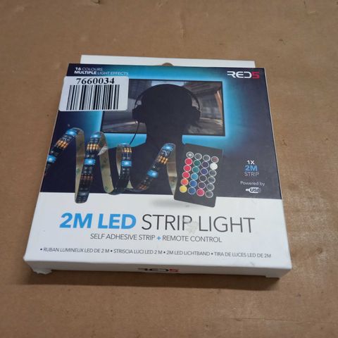 BOXED RED5 2M LED STRIP LIGHT 