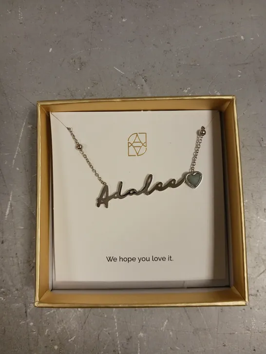 ABBOTT LYON PERSONALISED 'ADALEE' NECKLACE 