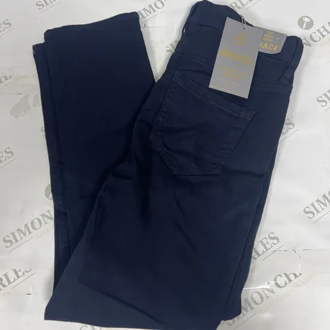 OASIS CAPRI GRACE PANT IN NAVY SIZE 10