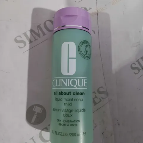 CLINIQUE LIQUID FACIAL SOAP 200ML 