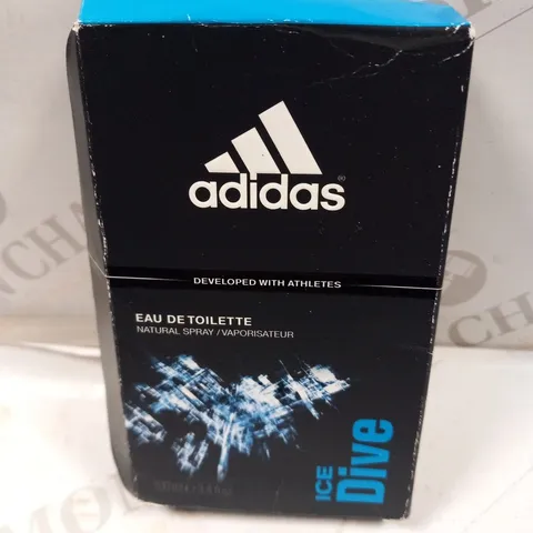 BOXED ADIDAS ICE DIVE EAU DE TOILETTE 100ML