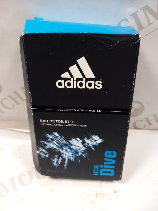 BOXED ADIDAS ICE DIVE EAU DE TOILETTE 100ML