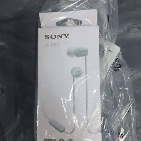 SONY WI-C100 WIRELESS IN-EAR HEADPHONES