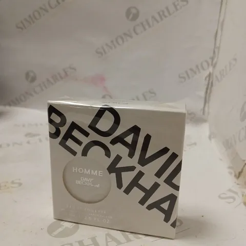 BOXED AND SEALED DAVID BECKHAM HOMME EAU DE TOILETTE 75ML