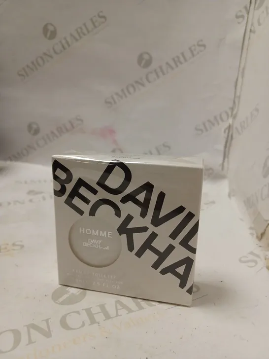 BOXED AND SEALED DAVID BECKHAM HOMME EAU DE TOILETTE 75ML