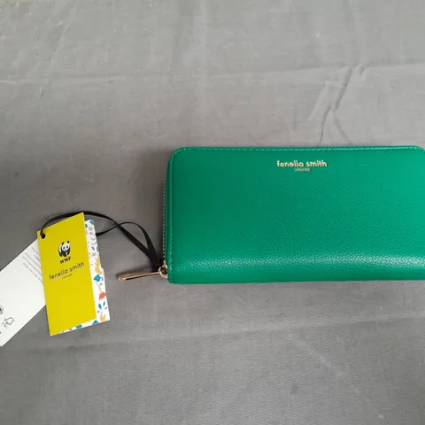 WWF FENELLLA SMITH LONDON GREEN PURSE 