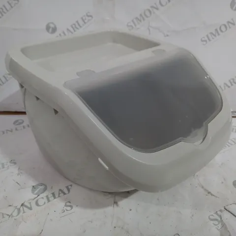 CAT LITTER STORAGE BOX IN WHITE