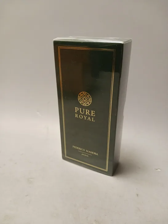 BOXED AND SEALED FEDERICO MAHORA PURE ROYAL UNISEX PARFUM 50ML