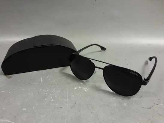 PRADA AVIATOR LENS SUNGLASSES 