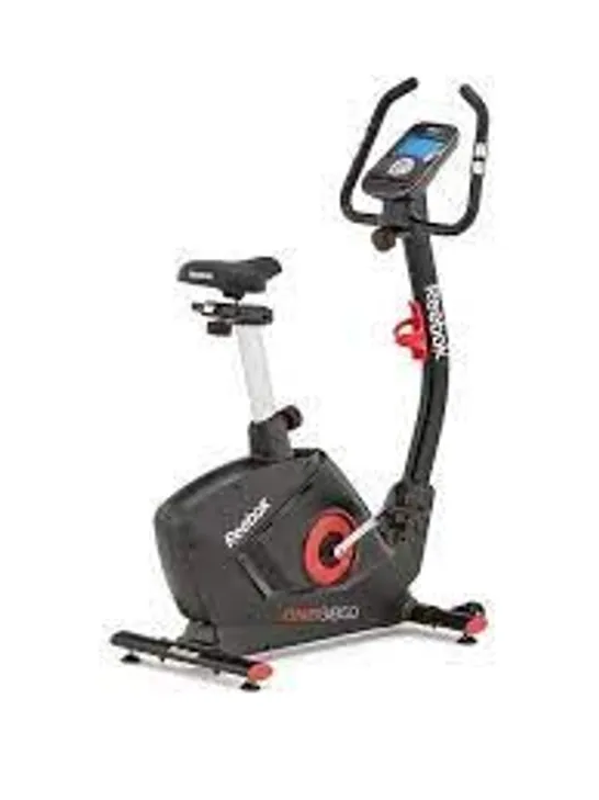 BOXED - REEBOK ONEGB50 EXCERCISE BIKE BLACK (1 BOX) RRP £579.99