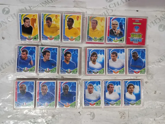 LOT OF ASSORTED TOPPS MATCH ATTAX TRADING CARDS