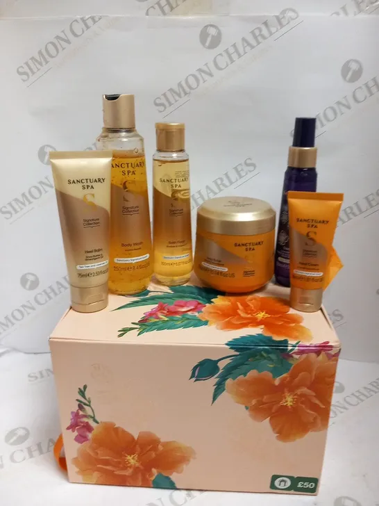 BOXED SANCTUARY SPA GIFT SET