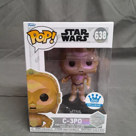 POP! STAR WARS - C-3PO BOBBLE-HEAD - 638