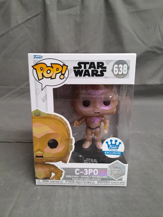 POP! STAR WARS - C-3PO BOBBLE-HEAD - 638