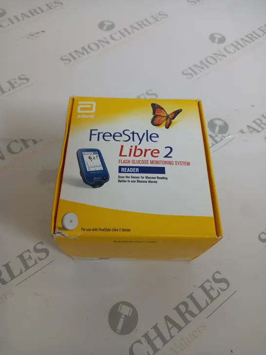 FREESTYLE LIBRE 2 READER CGM DIABETES GLUCOSE MONITOR