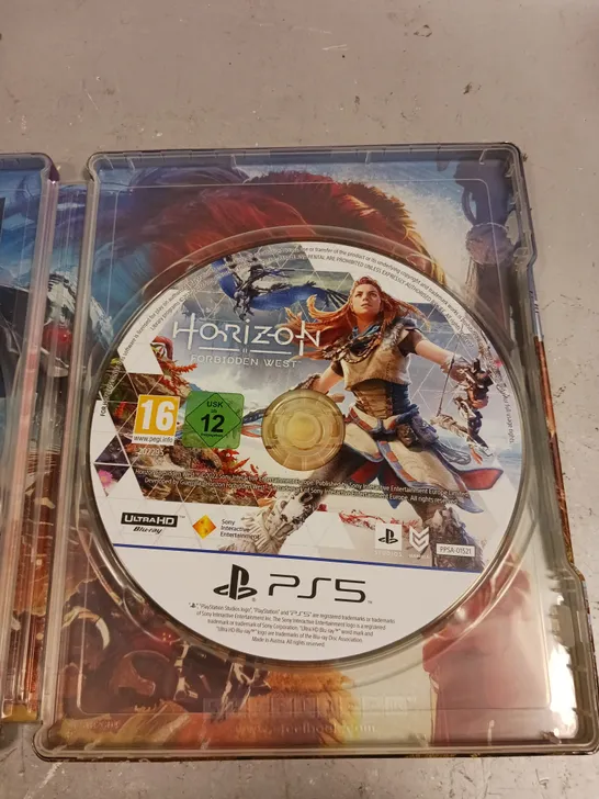 HORIZON FORBIDDEN WEST STEELBOOK EDITION FOR PS5