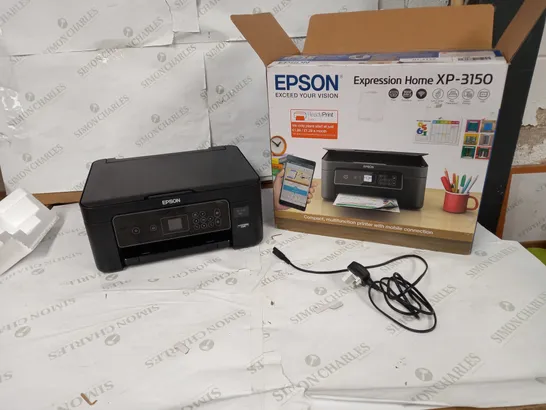 EPSON EXPRESSION HOME XP-3150 WIFI ENABLED COLOUR PRINTER