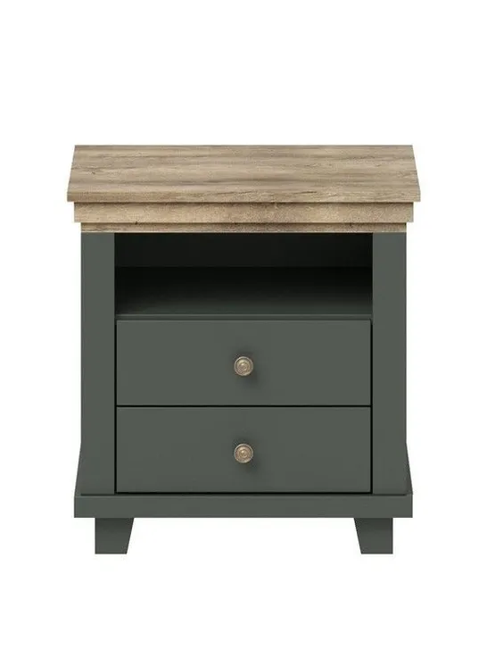 EVORA 2 DRAWER BEDSIDE RRP £249