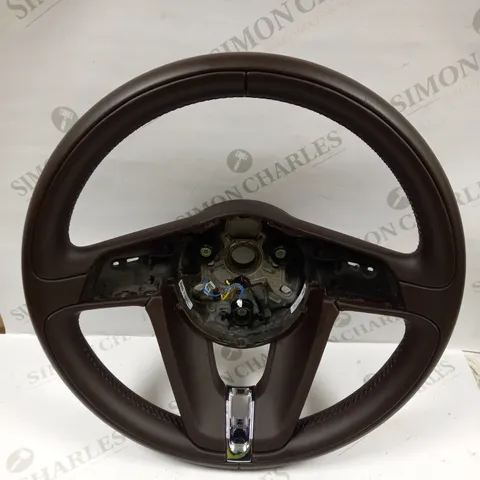 BENTLEY FULL SIZE STEERING WHEEL - MODEL UNKNOWN 