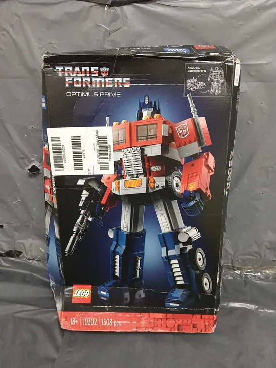 BOXED LEGO TRANSFORMERS OPTIMUS PRIME 10302 RRP £149