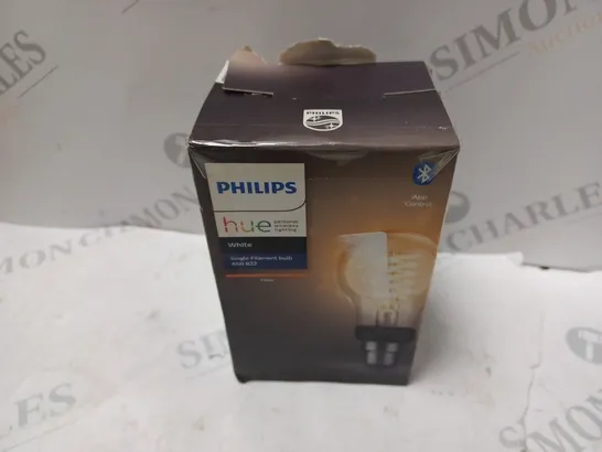 BOXED PHILIPS HUE WHITE SINGLE FILAMENT BULB A60 B22