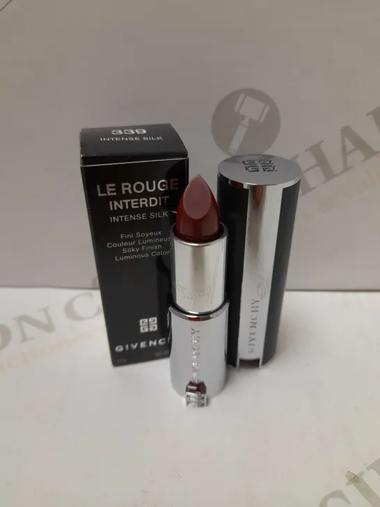 GIVENCHY LE ROUGE INTERDIT INTENSE SILK LIPSTICK - 339