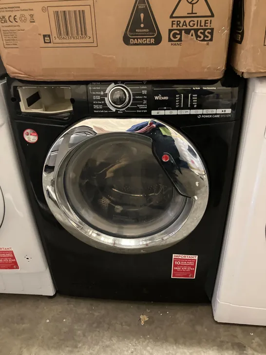 HOOVER H-WASH 300 H3DS4855TACBE FREESTANDING WASHER DRYER BLACK - UNPROCESSED RAW RETURN