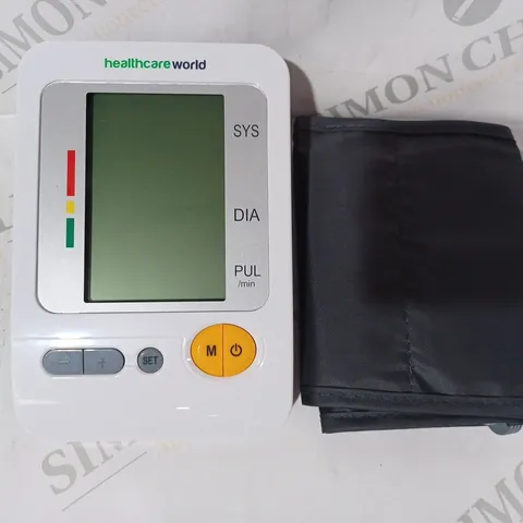 HEALTHCARE WORLD DIGITAL BLOOD PRESSURE MONITOR