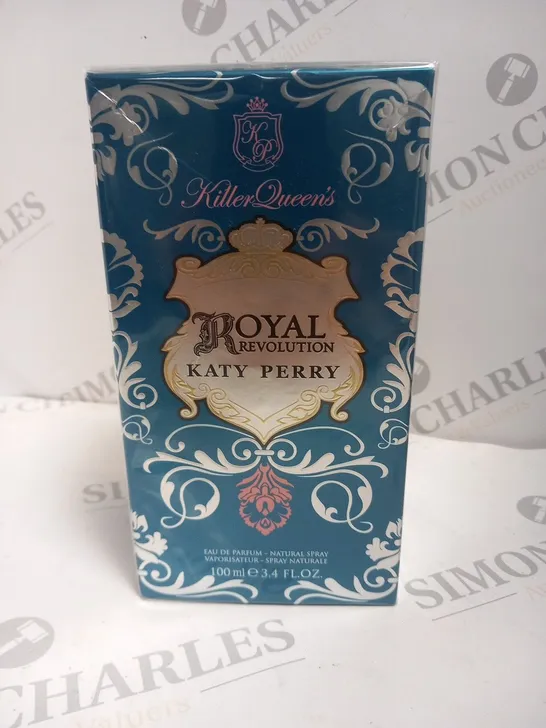 BOXED AND SEALED KILLER QUEEN'S ROYAL REVOLUTION KATY PERRY EAU DE PARFUM 100ML