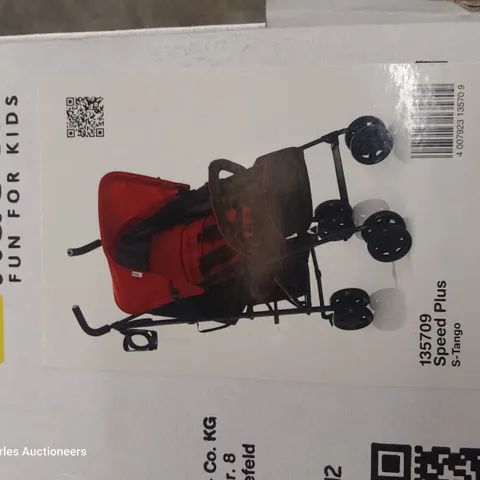 BOXED HAUCK SPEED PLUS STROLLER S-TANGO