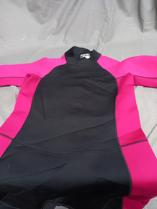 MOUNTAIN WAREHOUSE SWIM SUIT IN PINK & BLACK - UK 16-18