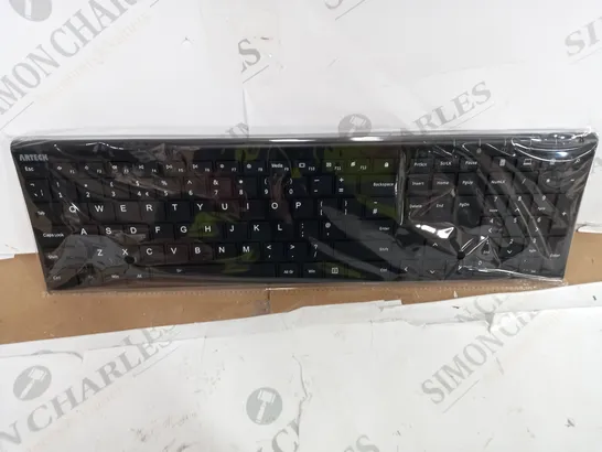 BOXED ARTECK HW192 STAINLESS STEEL USB WIRELESS KEYBOARD 