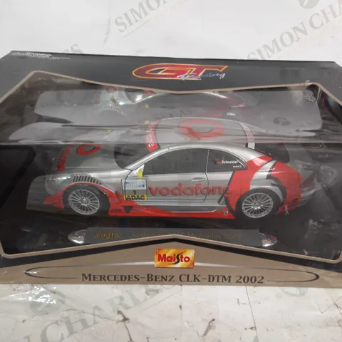 MAISTO 1:18 SCALE MERCEDES-BENZ CLK-DTM 2002 MODEL