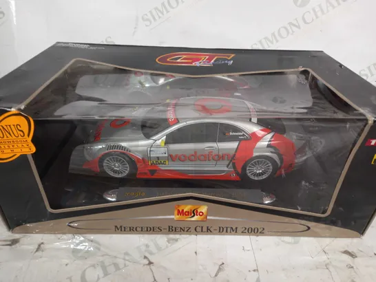 MAISTO 1:18 SCALE MERCEDES-BENZ CLK-DTM 2002 MODEL