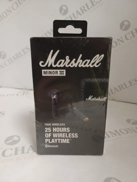 BOXED SEALED MARSHALL MINOR III TRUE WIRELESS EARPHONES 