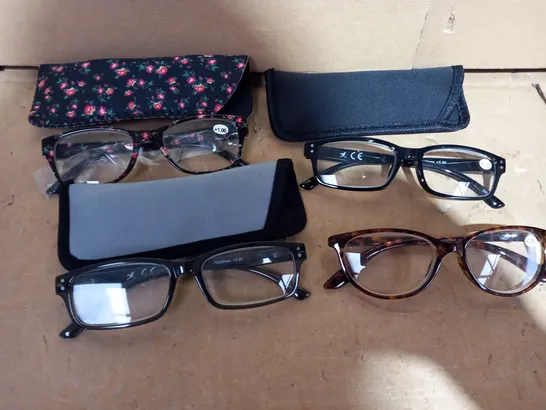 LOT OF 4 PAIRS OF CORRECTION GLASSES