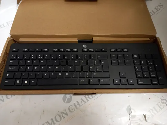 HP WIRED KEYBOARD - BLACK