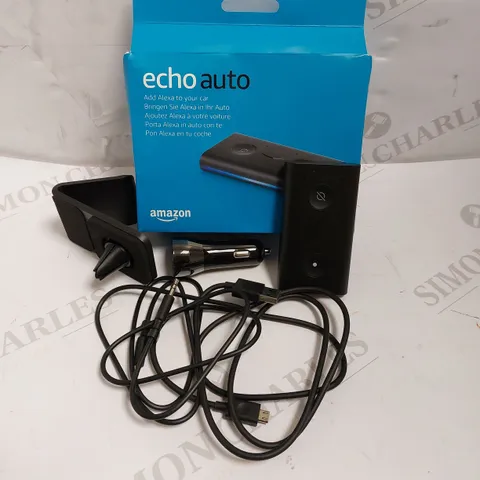 AMAZON ECHO AUTO BP39CN WITH CAR CHARGER