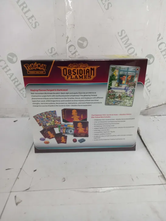 BRAND NEW SEALED POKÉMON SCARLET & VIOLET OBSIDIAN FLAMES ELITE TRAINER BOX 