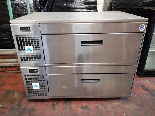 ADANDE DOUBLE FRIDGE FREEZER UNIT