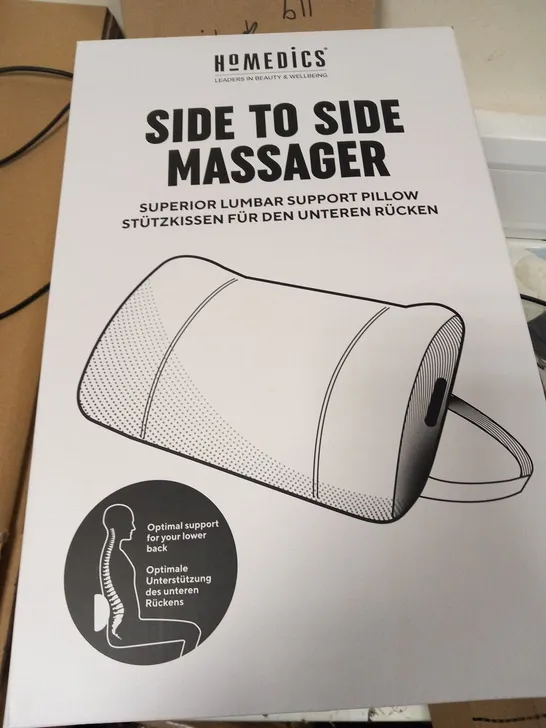 BOXED HOMEDICS SIDE TO SIDE MASSAGER