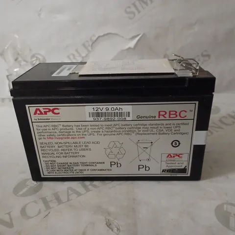 APC RBC17 UPS REPLACEMENT BATTERY CARTRIDGE FOR APC - BE700G, BK650EI AND SELECT OTHERS