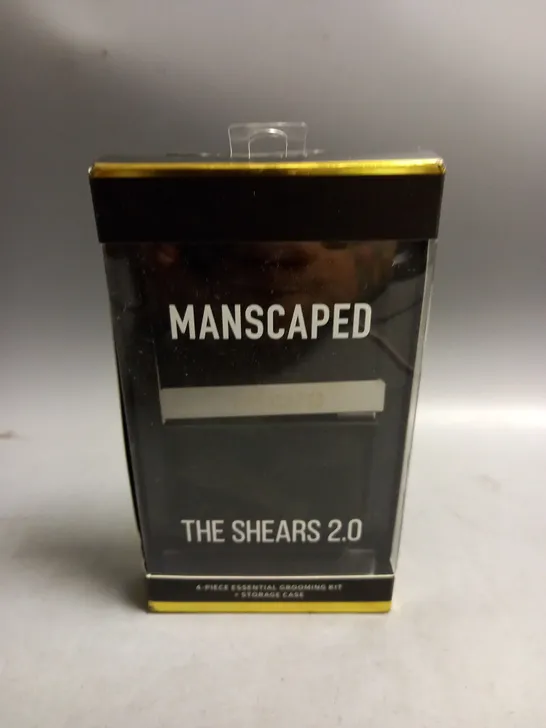 BOXED MANSCAPED THE SHEARS 2.0 4-PIECE ESSENTIAL GROOMING KIT