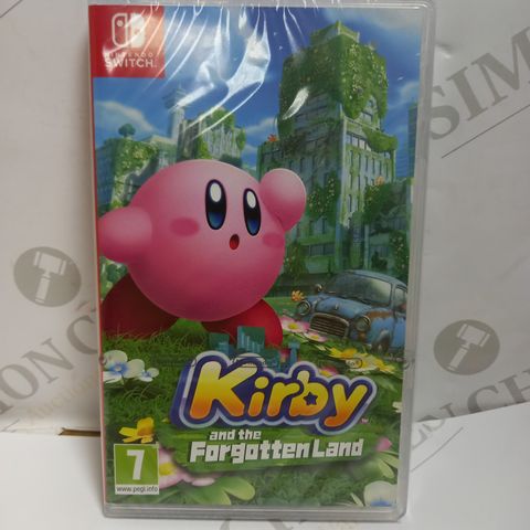 SEALED KIRBY & THE FORGOTTEN LAND NINTENDO SWITCH GAME