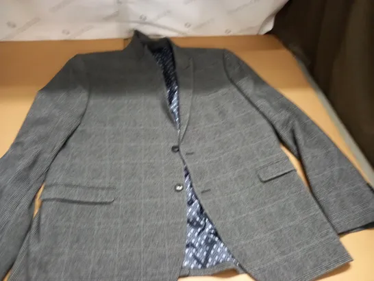 NEXT TAILORING SLIM FIT GREY SUIT JACKET - 48R