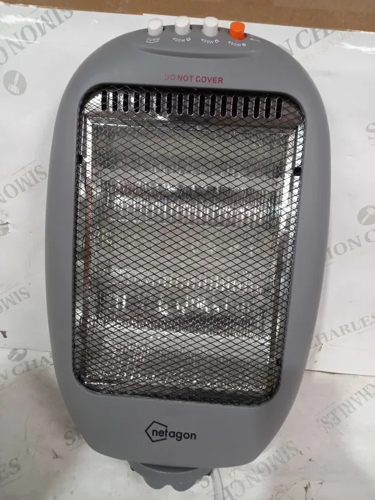 NETAGON 1200W OSCILLATING HALOGEN HEATER