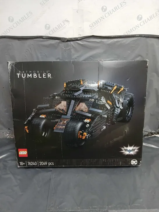 BOXED LEGO 76240 BATMAN THE DARK KNIGHT TRILOGY BATMOBILE TUMBLER 76240 RRP £229.99