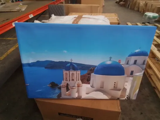 SANTORINI WONDER GREECE- WRAPPED CANVAS PHOTGRAPH 