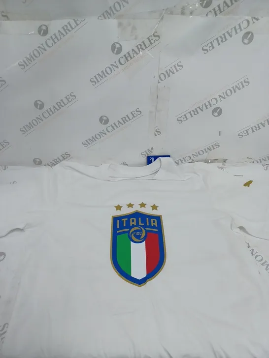 PUMA ITALIA T-SHIRT IN WHITE - M